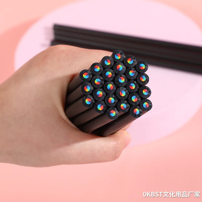 New Arrivals New products School office tools stationery trend 2024 Hot sales Adult kids wooden coloring pencils for drawing