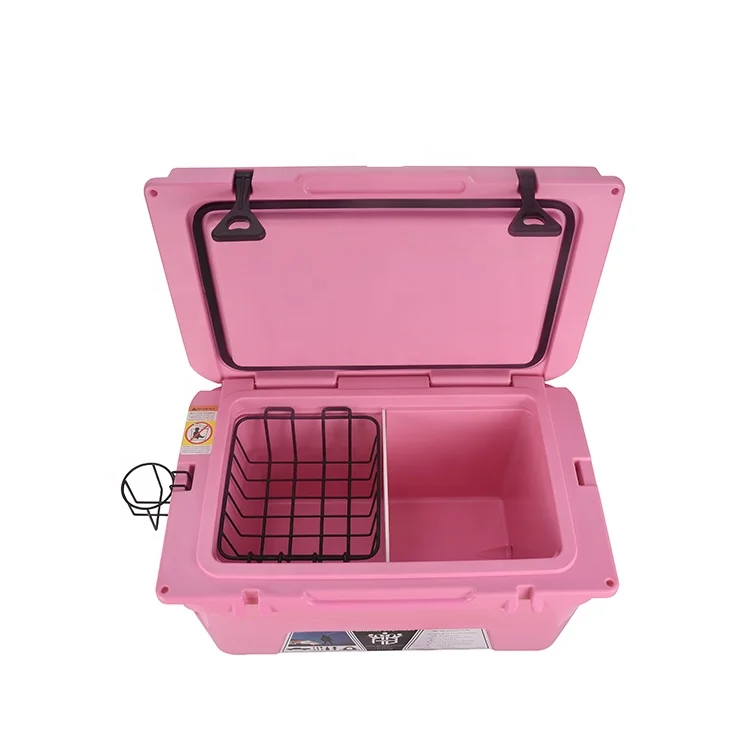 Custom logo red pink blu army green heavy duty Hard Cooler Keeps Ice Up to 5 Days