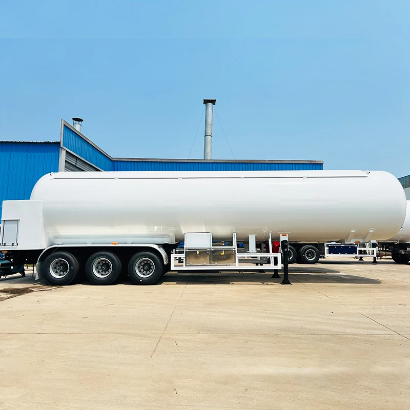 50,000 Liters LPG Gas Trailer For Cooking Gas Transport