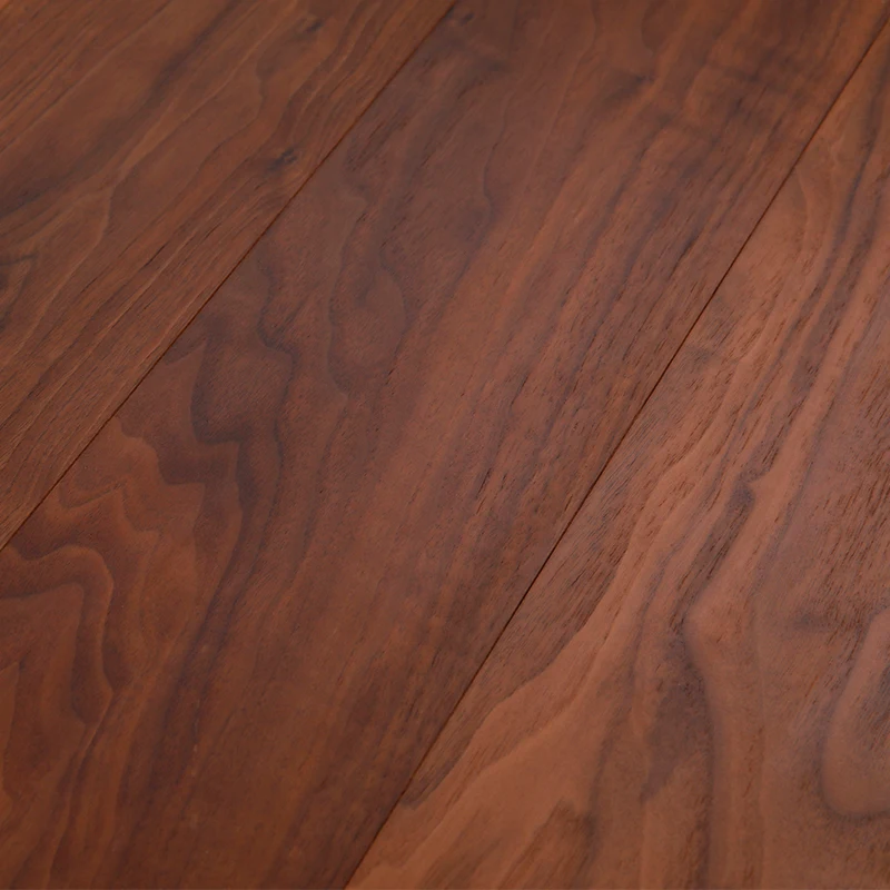 Hardwood Veneer Indoor Floor Heating Flooring Multilayered Wood Flooring Natural Made in China Wood Grain Modern Home Office T&G