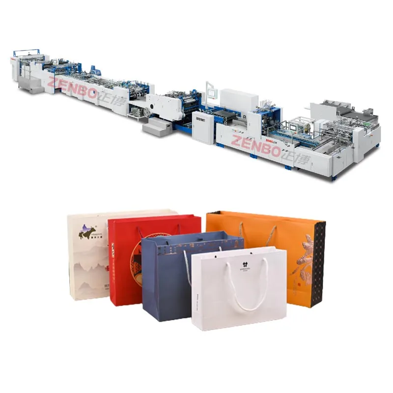 manufacturing machines gift bags luxury;sheet to bag paper bag machine