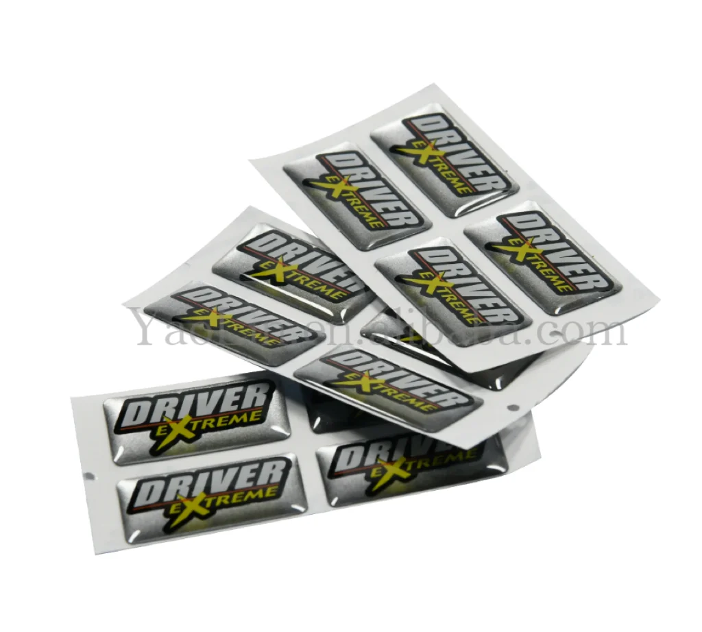 Supply Epoxy Resin Crystal Drop Adhesive Stickers That Can Be Printed With logo Drop Adhesive Labels