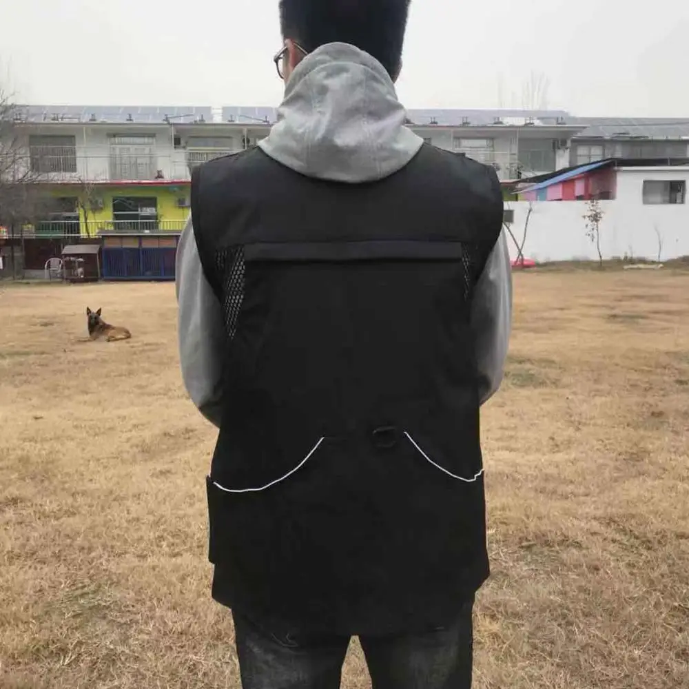 with ball releasing pocketbite suit trainer vest