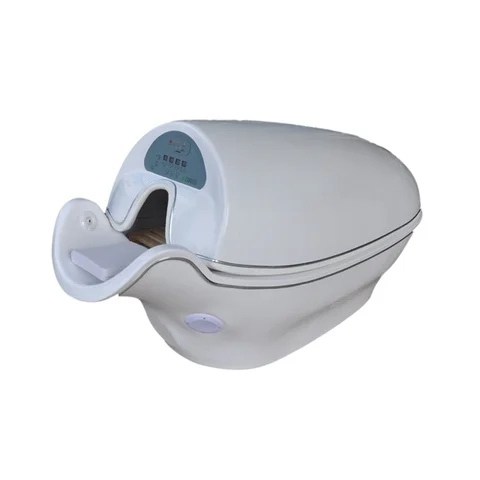 Heat Infrared Dry far infrared Spa Capsule Led Light Therapy Acrylic Machine with 2 led pads for Sale