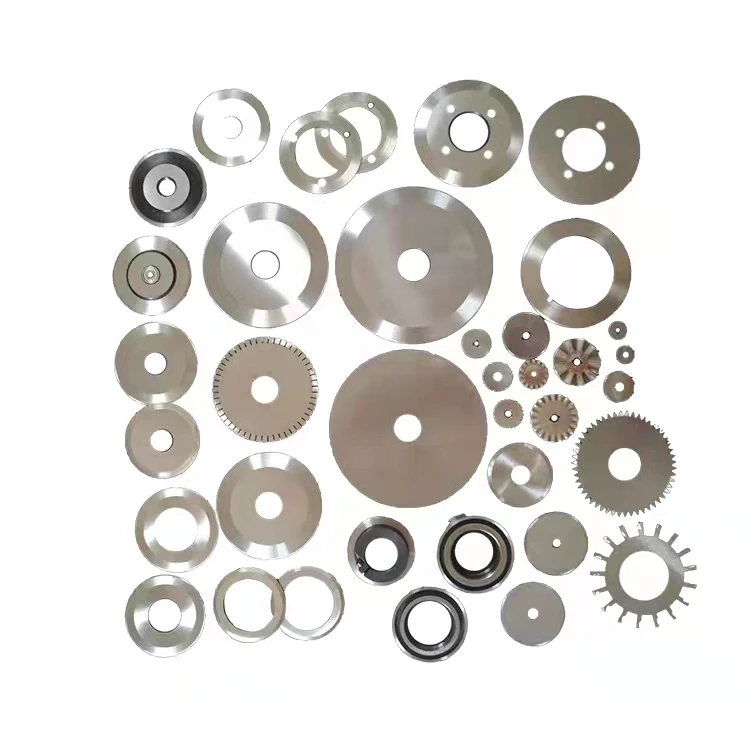 30 Inchis Skd 11 Round Roller Cutting Blade Tungsten Carbide Material Cloth Round Blade slitting knife