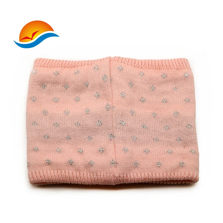  New Fashion Couple Scarf Winter Warm Knit Neckerchief plain acrylic knitted Neck Warmers for