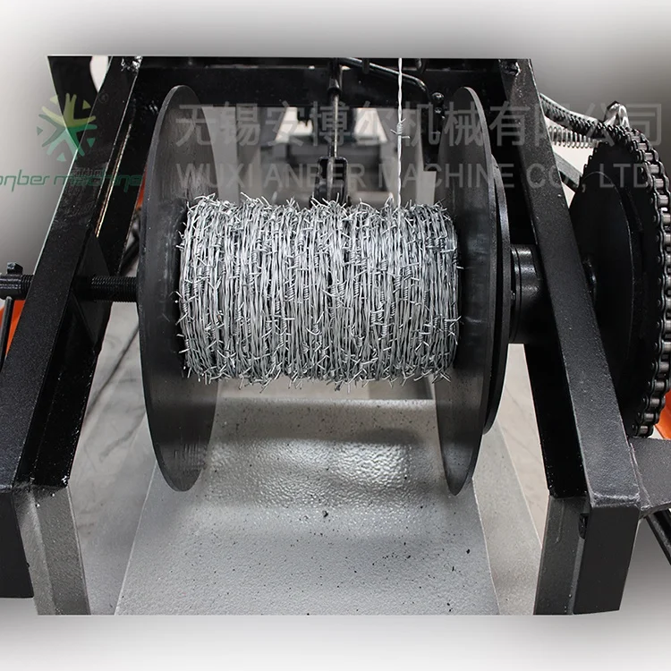 CS-C reverse twist barbed wire machine
