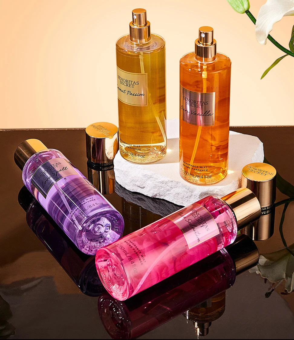 Newest Fast Shipping Victoria 250ML Perfume Spray Victoria Long-Lasting Light Fragrance Body Spray Perfume for womans