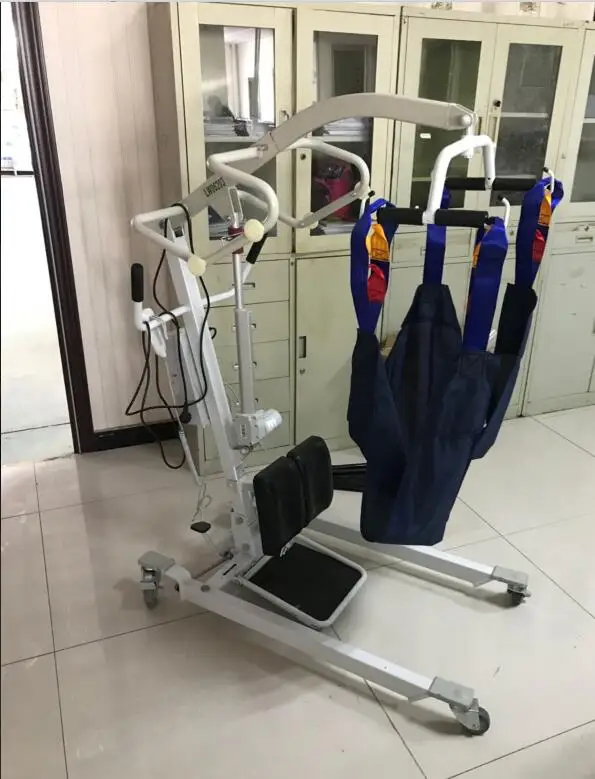 BT-PL002 Medical home care Standing Paralyzed Electric Patient Lift Multi-function type with sling mobile patient hoist price