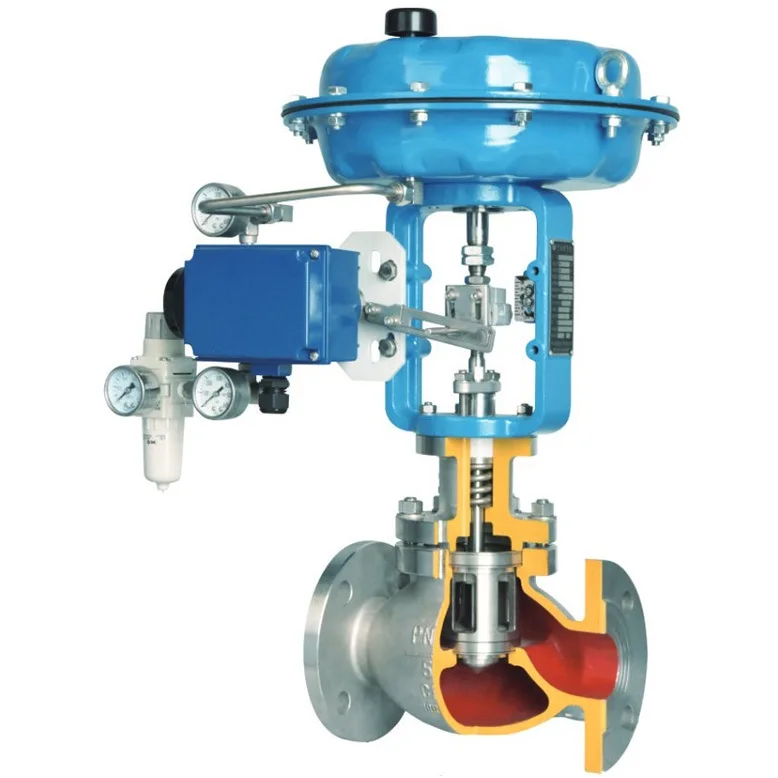 ZJHP  Series Single Seated Control Valve Single Seated Pneumatic Diaphragm Actuator Pneumatic Control globe Valves  JIS10K