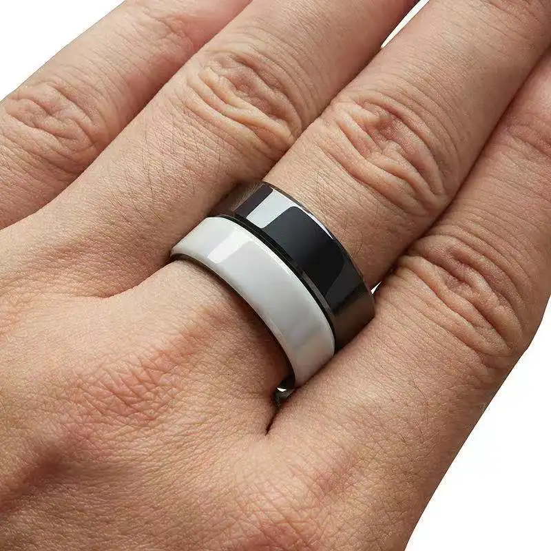 Factory Direct New Design Nfc Ring Bluetooth Connectable Silicone Programmable And Waterproof Nfc Ring