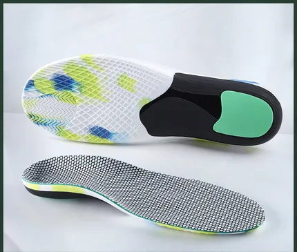 Sports Running  EVA Ortholite Damping Shoe Insole Orthopedic Flat Feet Plantar Fasciitis Arch TPU Support Foot Insoles