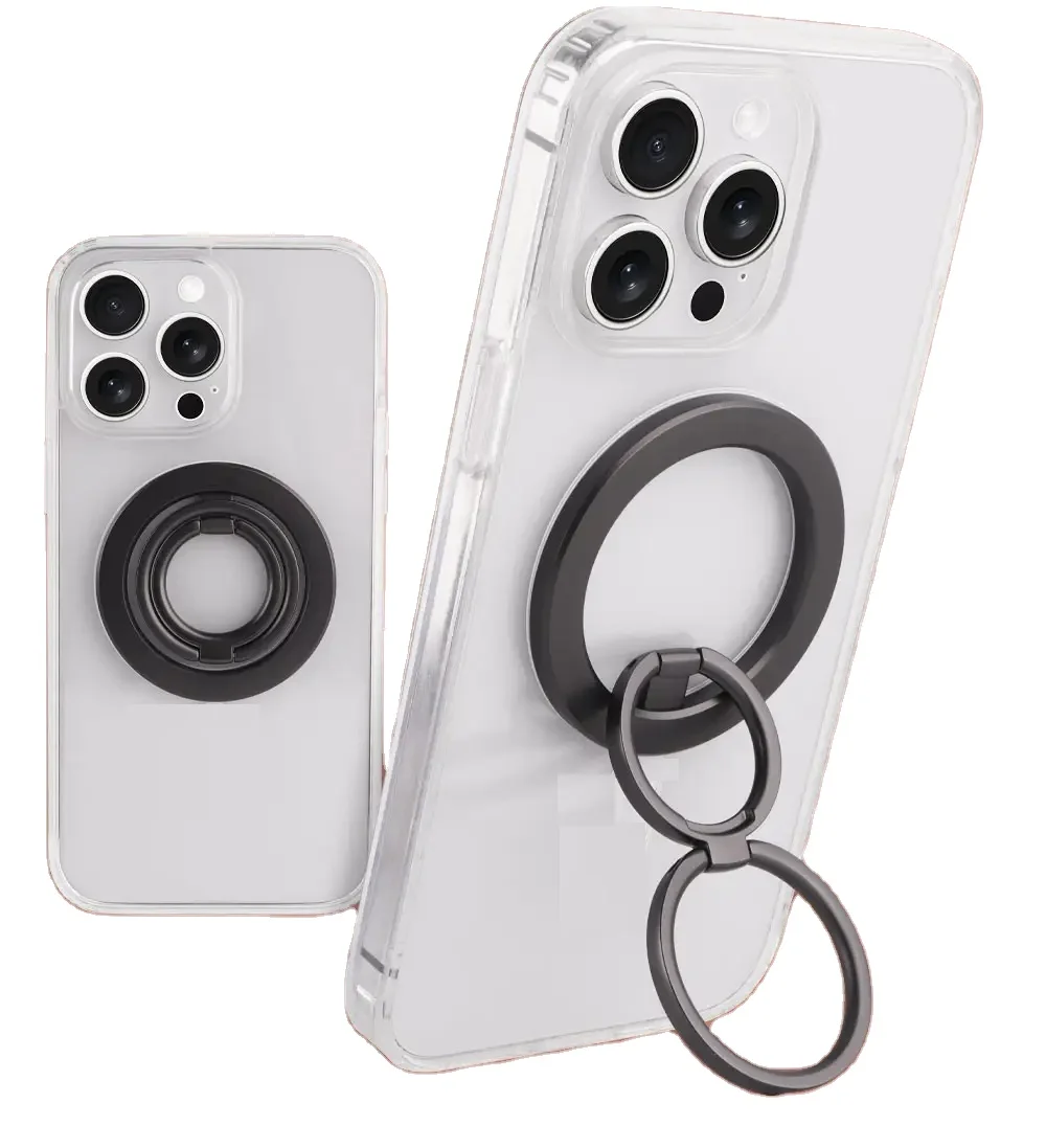 Magnetic Phone Ring Holder  Desktop Metal  Adjustable Stand Way Holder For iPhone Finger Holder Cell phone Kickstand