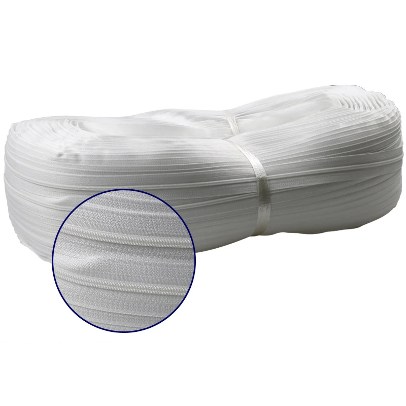 3# Nylon Zipper  Long Chain By Roll for Garment pants  women dress  Cierre CFC 3# Nylon Coil Zipper WITH 3.6kg 3.8kg / 400y