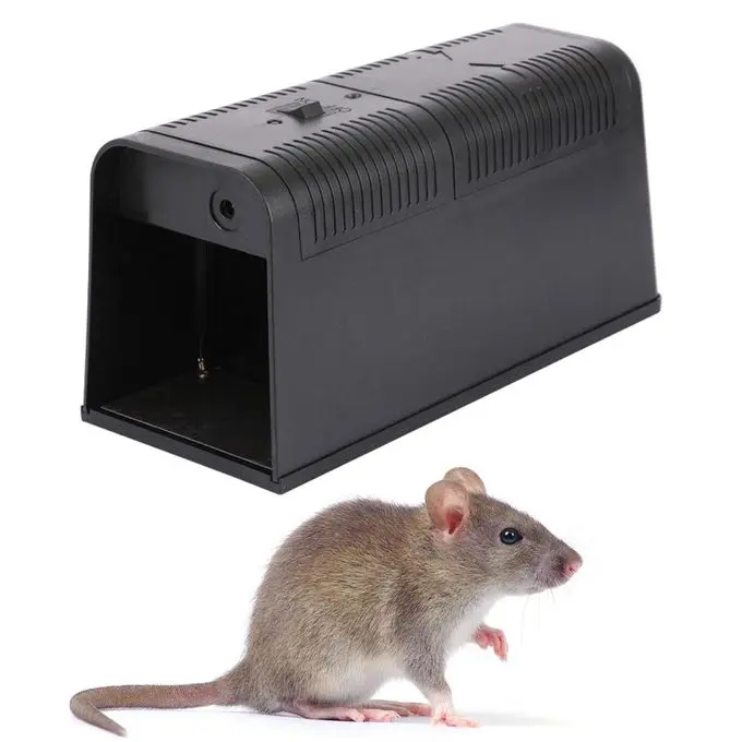 Indoor Pest Control Rodent Zapper For Mice Electric Rat Mouse Trap  5000V Shock Rat Killer Shock Mouse Trap
