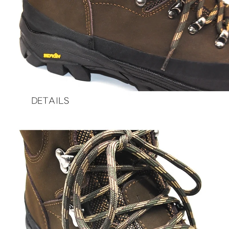 New Style Vibram Sole Fashion Good Quality Ankle Hiking Boots