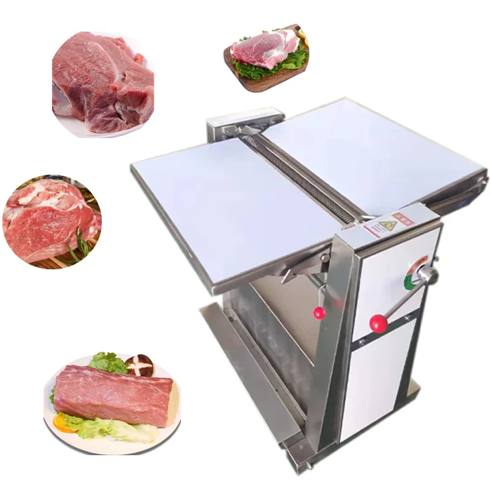 Customizable Pig Meat Pork Skin Removing Machine beef Fat Meat Peeler Machine Electric Pork Skin Peeling Machine