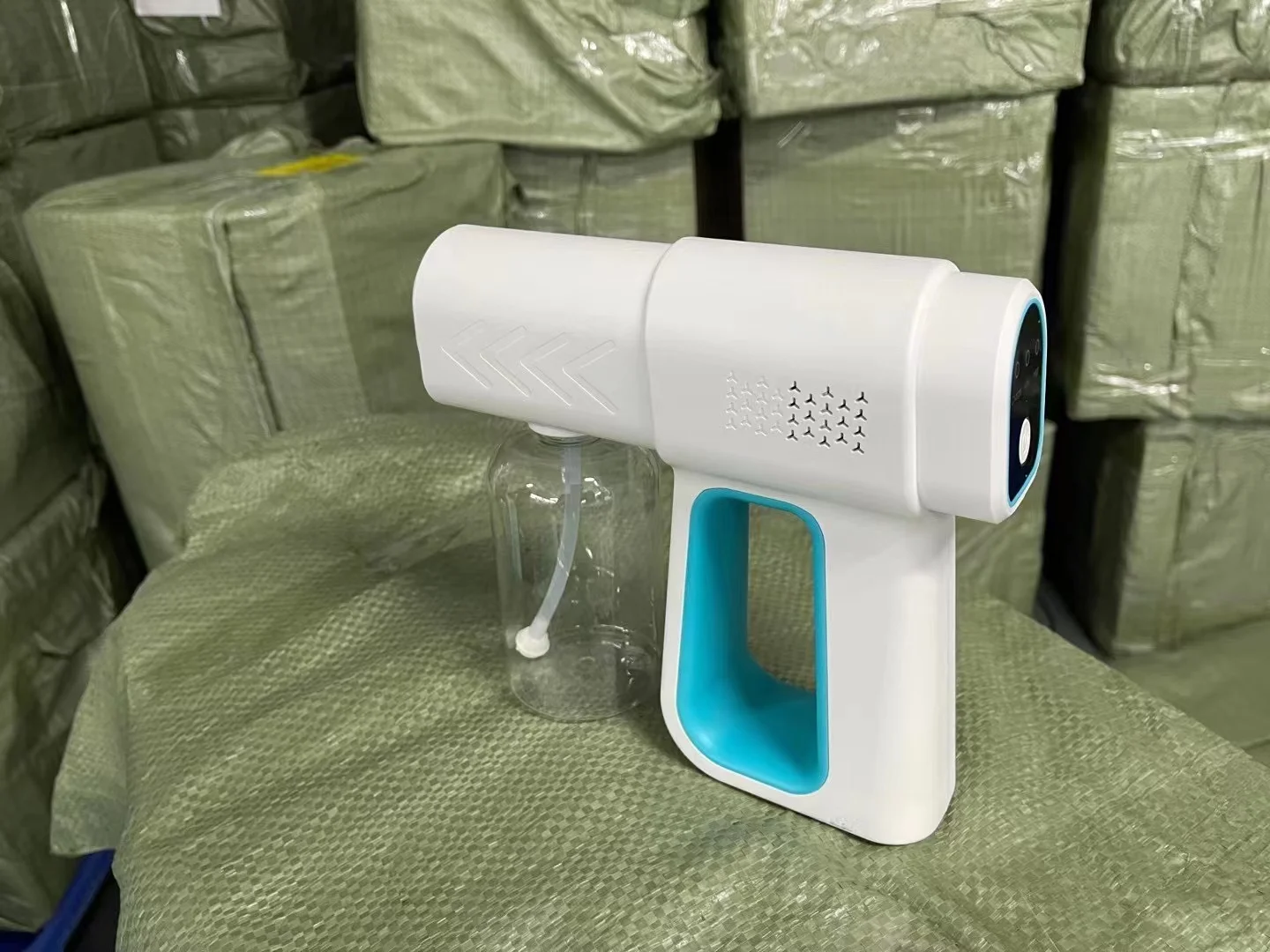 K6X Nano Ультра мощный электрический портативный синий луч макрокрасота анион синий паровой распылитель