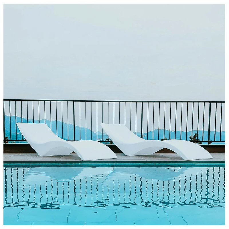 In-pool Ledge Pool Lounger Outdoor In Water Sun Chaise Chair Furniture In-pool Chaises For Sale