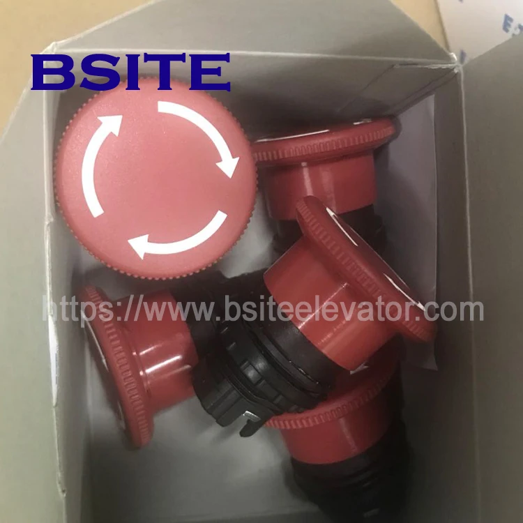 A22-E.STOP HEADER EATON Emergency Stop Rotary Reset Button Switch Escalator Parts Escalator Spare Parts