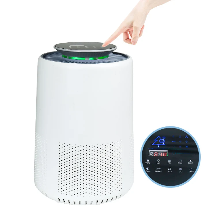 Amazon Hot Saling Professional Desktop Room Negative Ion Air Purifier  Air Purifiers