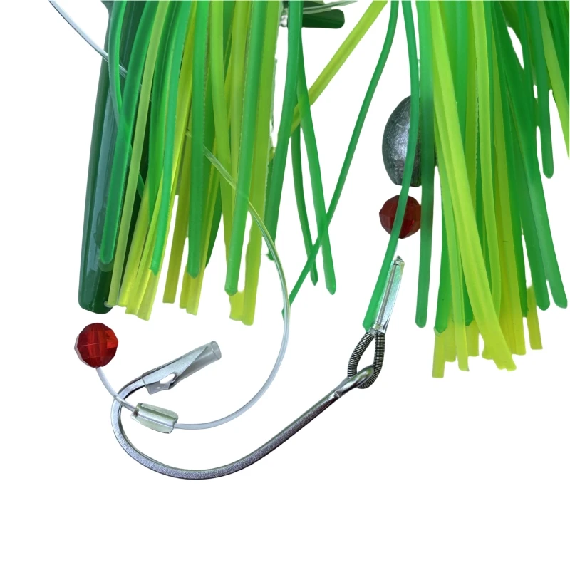 Big Game Saltwater Fishing Trolling Daisy Chain Lure Tuna Bird 210g 155mm/6inch Rigged Set Mesh Bag Marlin Teaser Mahi