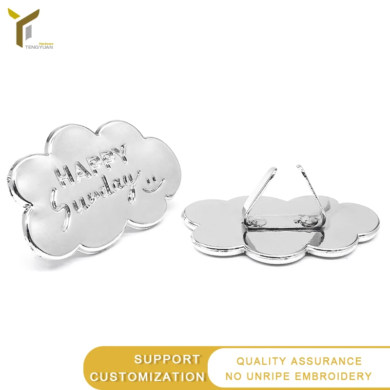  Yunduo English nickle Signage wholesale custom logo metal label letter for
