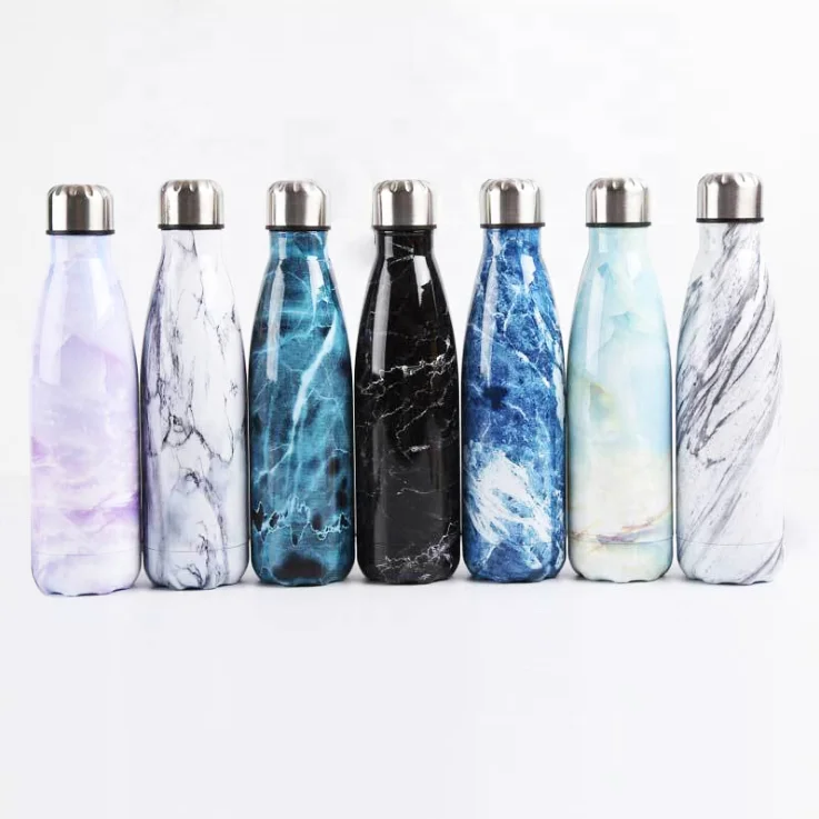 Hot selling 500ml single color insulated drinking water bottle stainless steel