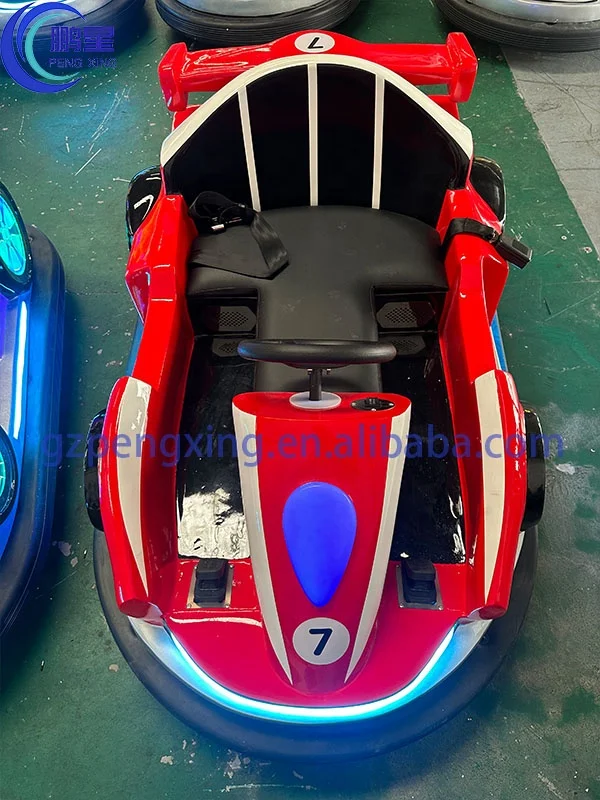 Pengxing Racing Kid Game Toy Amusement Ride Toy Electric Children Bumper Cars For Amusement Park with 500W motor