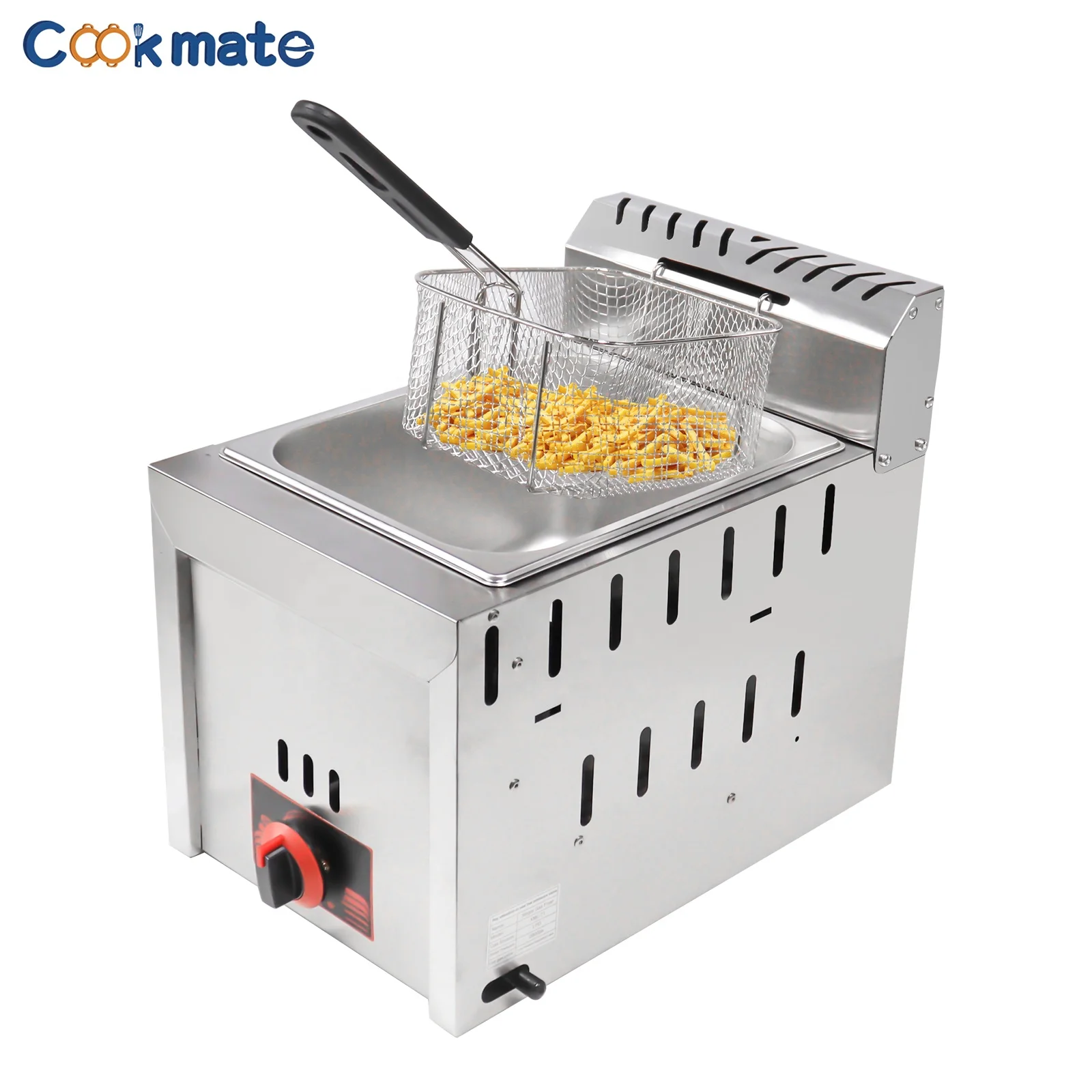 Industrial Deep Fryer With 2 Tank