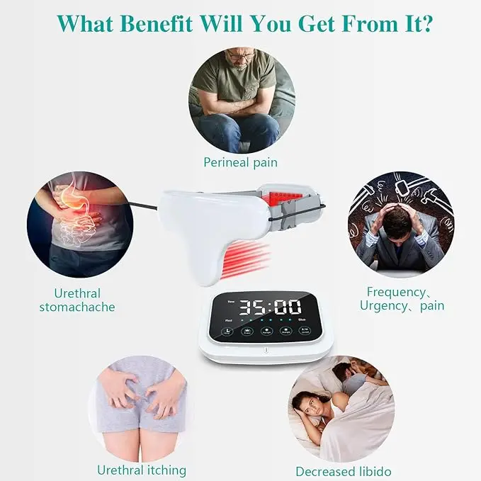prostatitis treatment deep tissue laser therapy machine prostate laser therapy device physiotherapy equipment