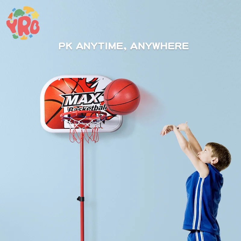 Hot quality sports game equipment adjustable 200CM basketball stand toy