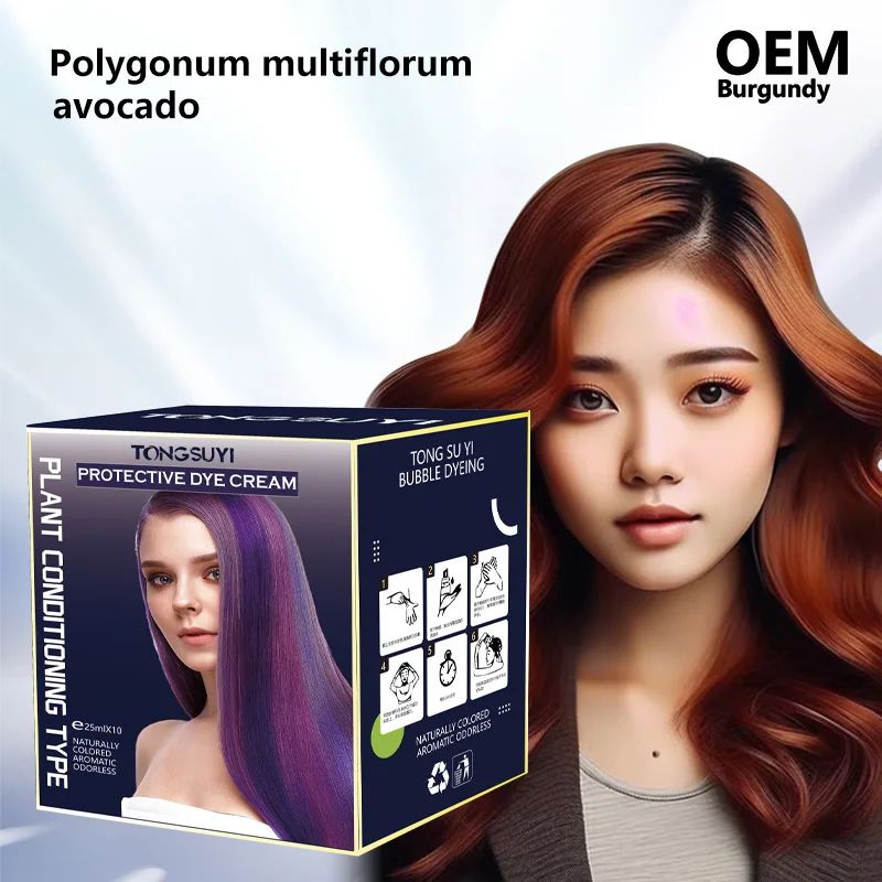 black hair dye shampoo 3 in 1  hair dye color semi- permanent natural hair dye natural black