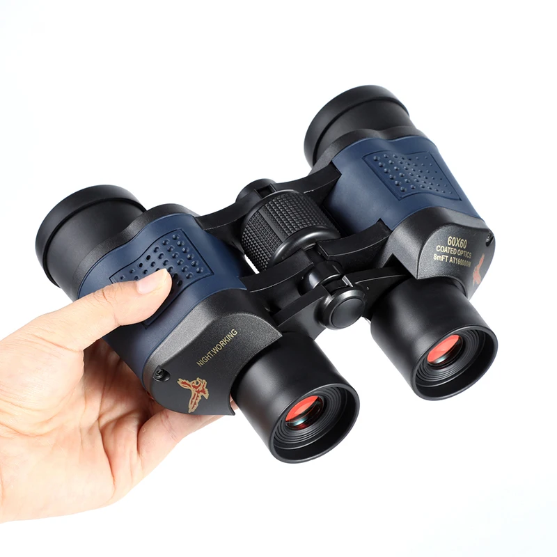 JSJM Wholesale High-Definition Telescope 60x60 High Magnification Low Light Night Vision Red Film Outdoor Telescope