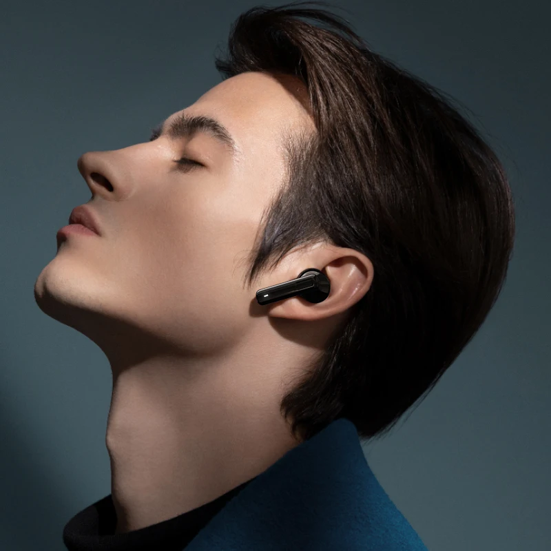 COOYEE Patent W4 Bluetooth Earphone Small and Round Charging Case Leisure Sports Headphones, 8MM Composite Membrane Bass