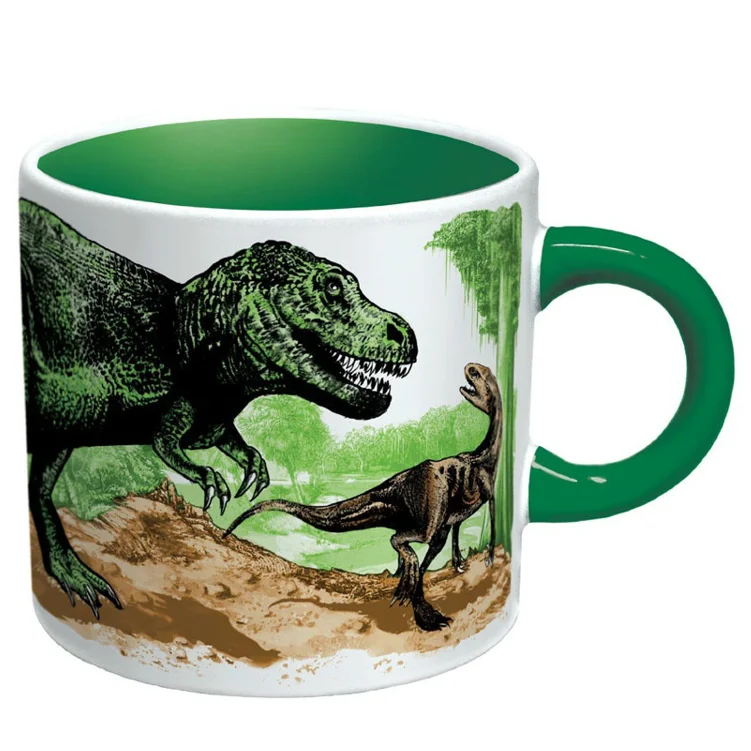 Custom Logo Printed Ceramic Magic Cup Color Changing Magic coffee Mugs