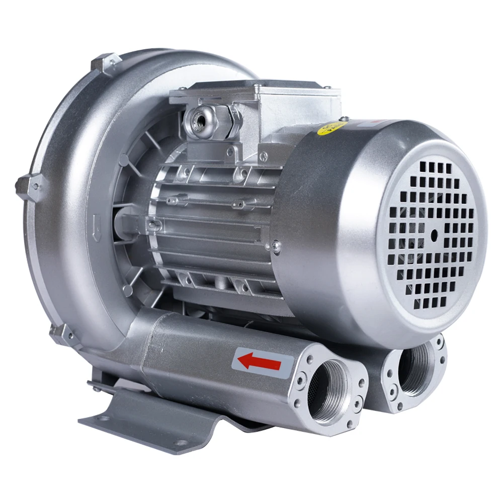 Good Quality Three Phase High Pressure Ring Blower Vacuum for CNC Machine