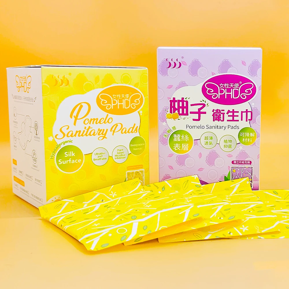 Highly Absorbent Organic Feminine Hygiene Products 96.8% Biodegradable Sanitary Napkin