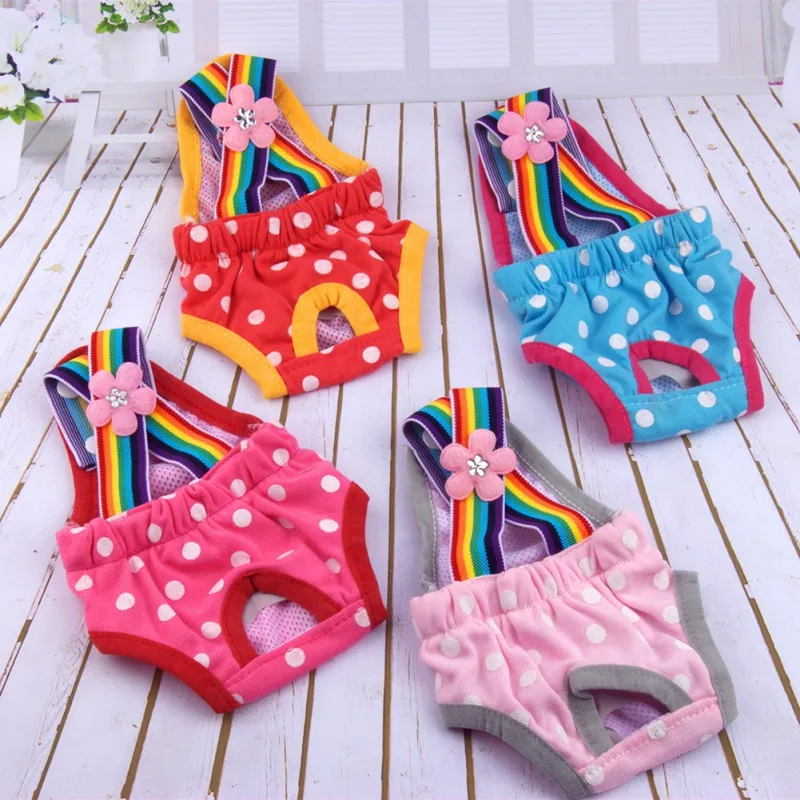 Dog Shorts Diaper Sanitary Physiological Pants Washable Panties Menstruation Underwear Briefs