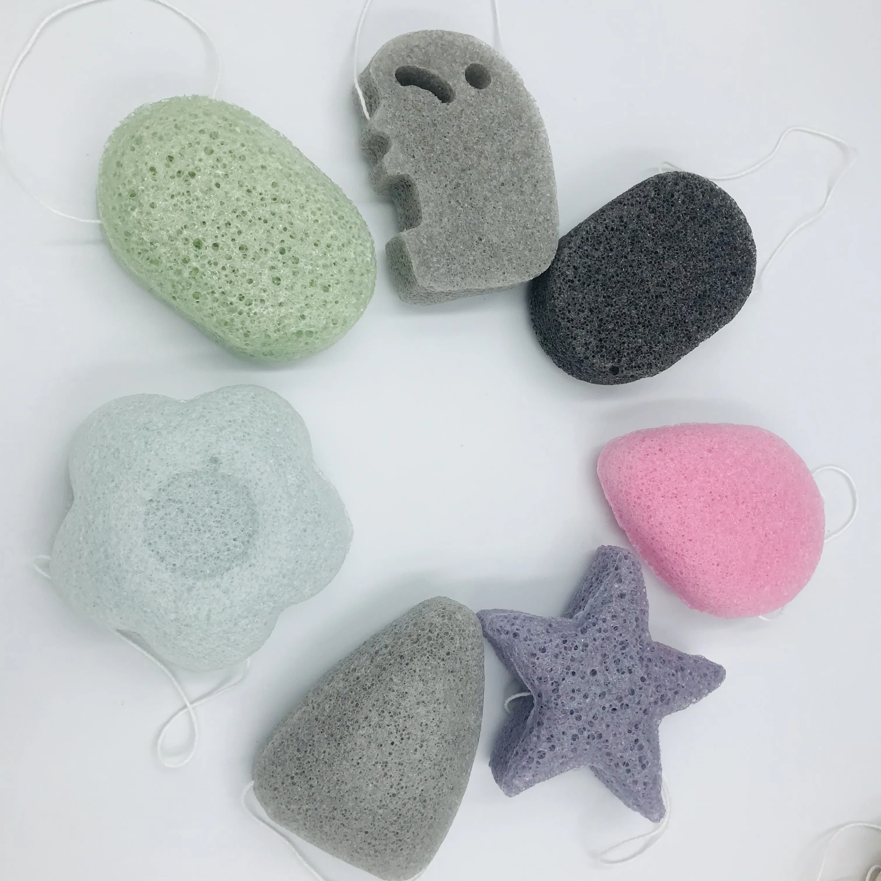 Экологичная губка для лица konjac