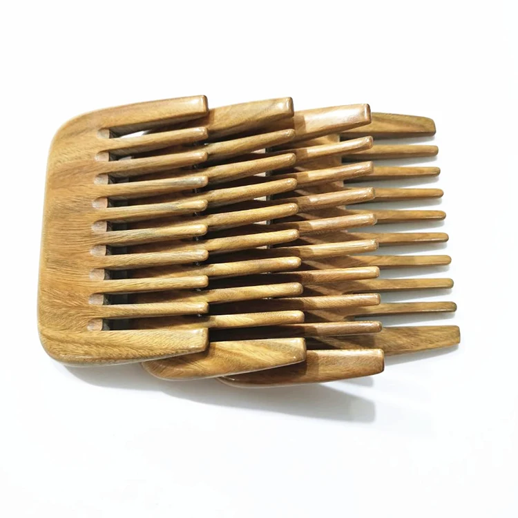 9.5cm length pocket men exclusive beard straigthner sandal wood comb for mustache