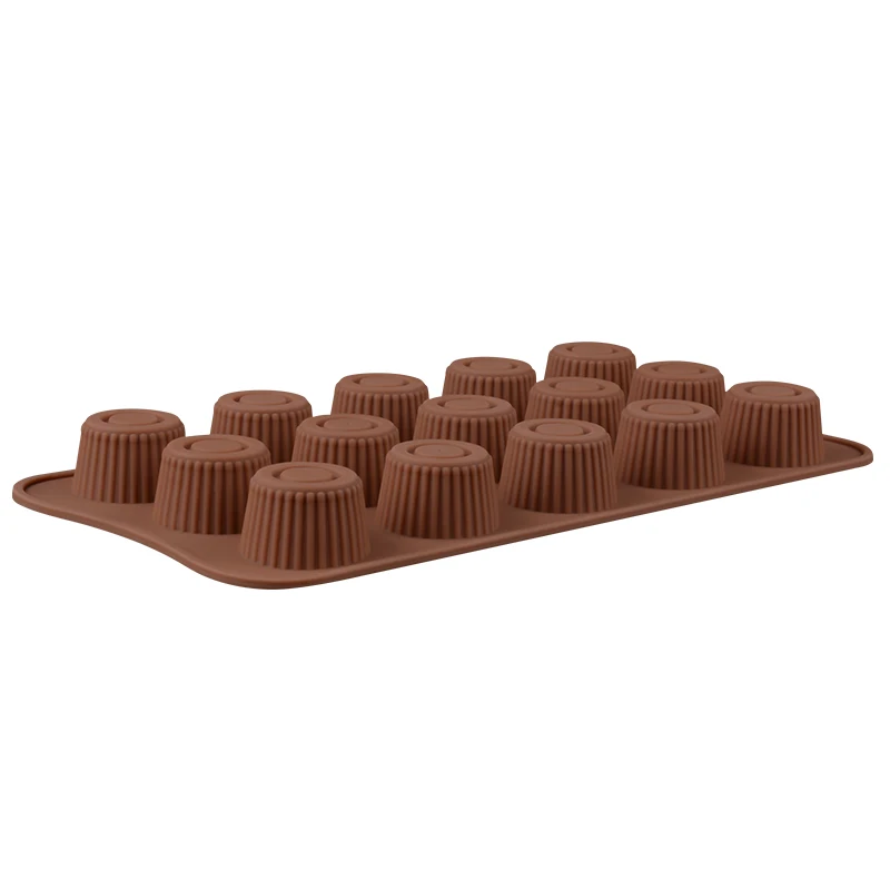 Silicone Peanut Butter Cup Mould Easy to Release Fat Bomb Chocolate Molds Silicone Candy Mold Perfect for Chocolate