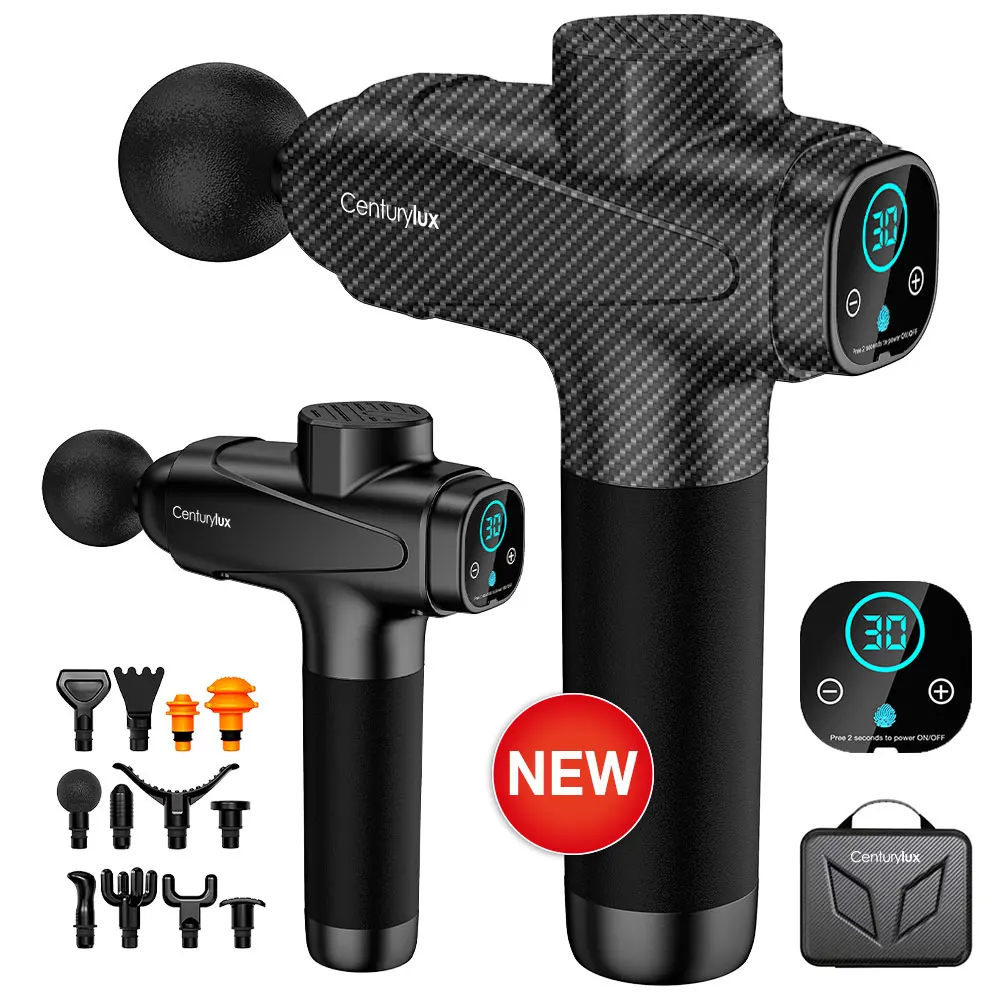 M0895 New Products Idea 2024 Competitive Price Customized Massager new heating and cooling massage gun 3200rpm handhe China Fact