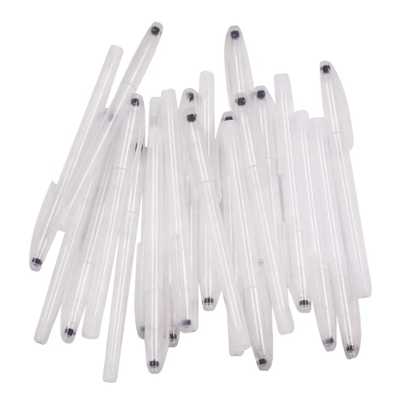 Diy Инструменты для вышивания Прозрачный чехол для ручки для стирания тепла заправка ручки и высокая температура исчезающая ткань маркер запасной корпус ручки