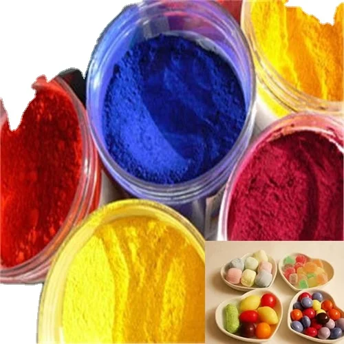 Food grade additives Tartrazine Lemon yellow Pigment Color Powder