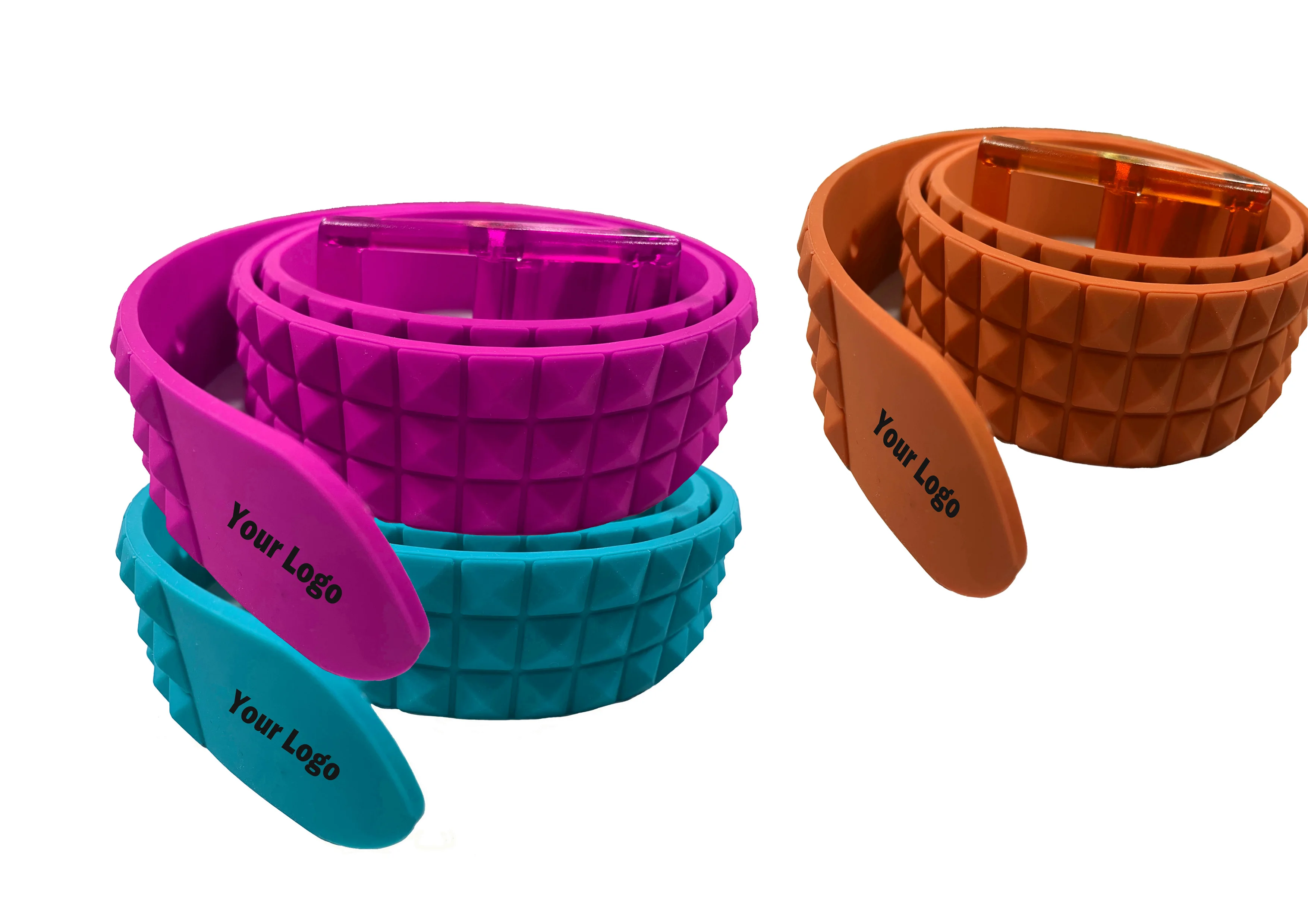 2021 Прямая продажа с завода силиконовый ремень модный дизайн резиновый ремень для продажи