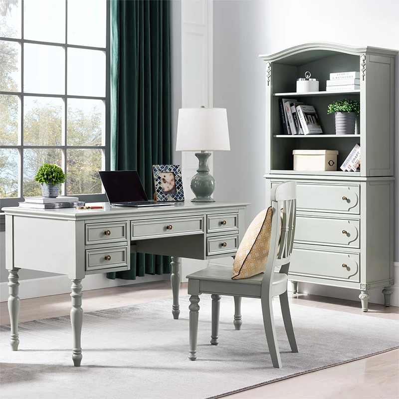 Solid wood simple modern bookshelf shelf storage cabinet complete large storage cabinet bookcase