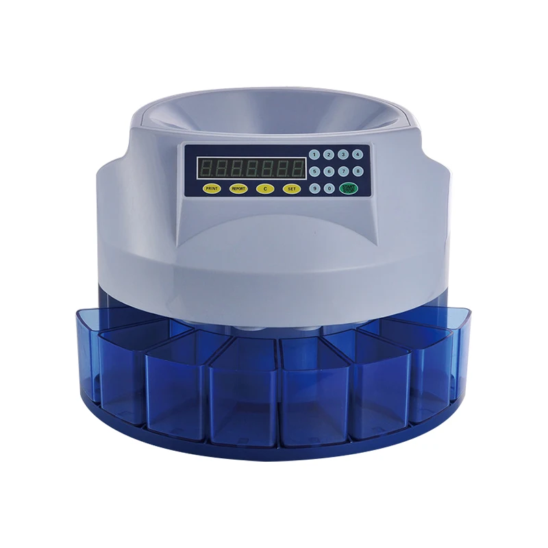 Fast And Accurate Coin Counter Machine/ Coin Sorting Machine With Add, Batch, And Number Key Button