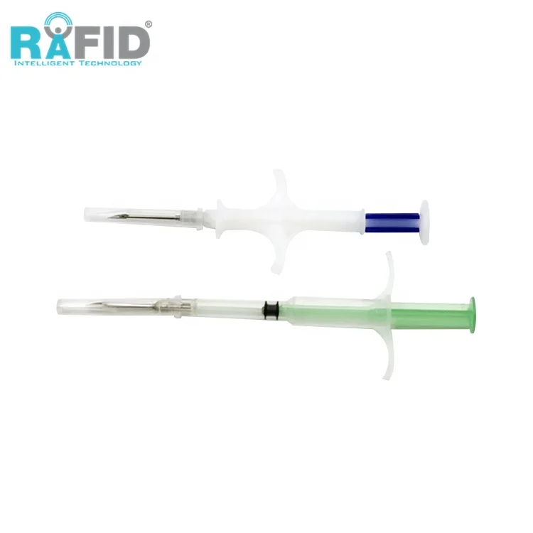 RFID Bioglass Capsule Microchip Animal Tracking Microchip with Syringe