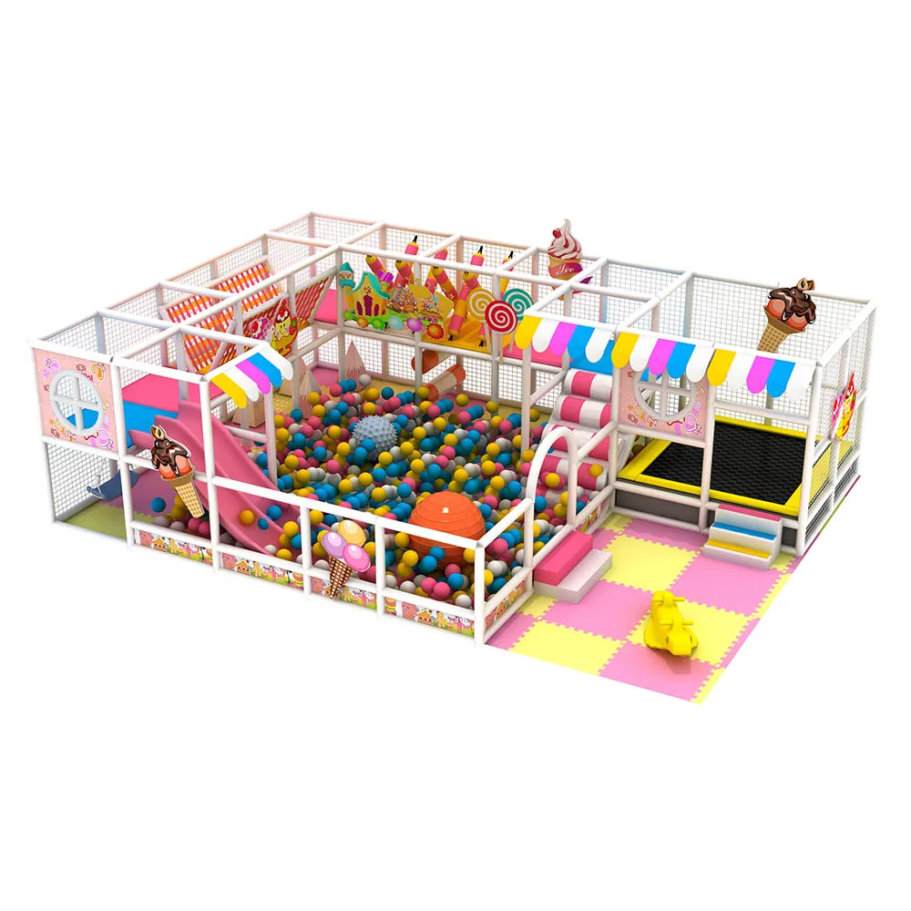 Indoor Soft Play Playground for Kids Modular Interactive Games Baby Playground Flooring Toys